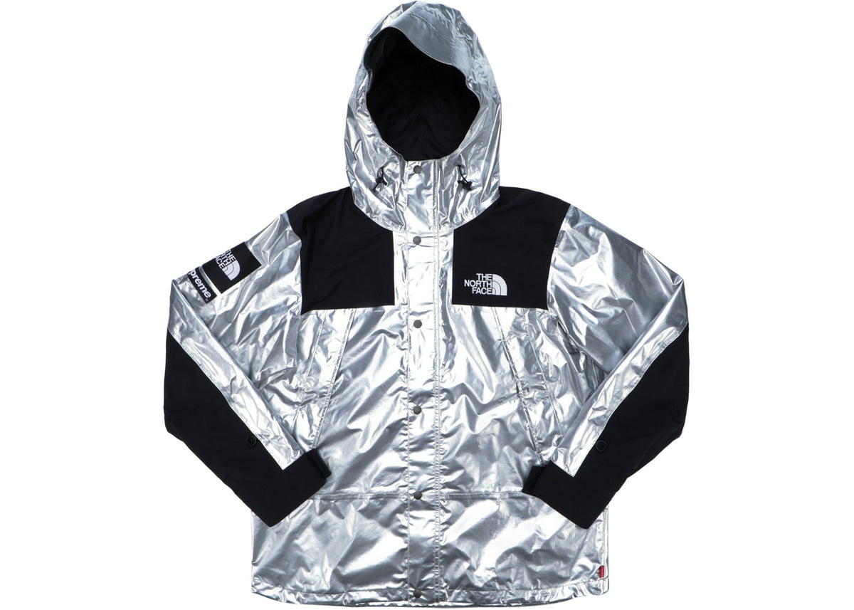 Supreme The North Face Metallic Parka Silver – vortexstore