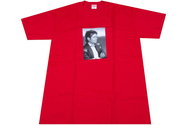 Supreme Michael Jackson Tee Red