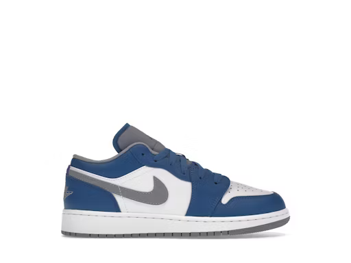 Jordan 1 Low True Blue (GS)