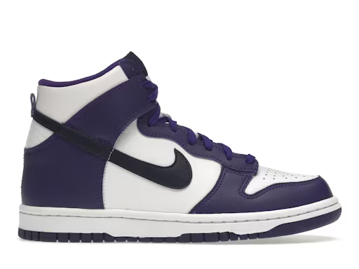 Nike Dunk High Electro Purple Midnight Navy (GS)