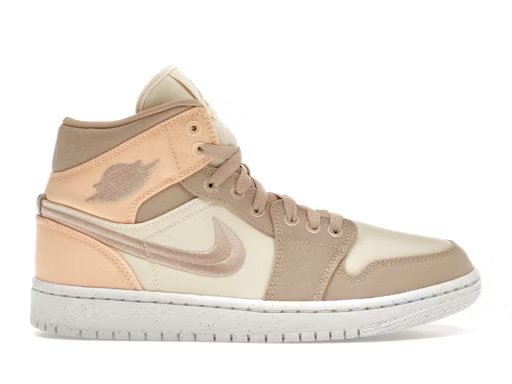 Jordan 1 Mid SE Canvas Khaki (W)