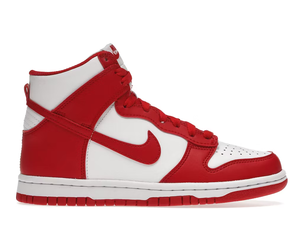 Nike Dunk High Championship White Red (GS)