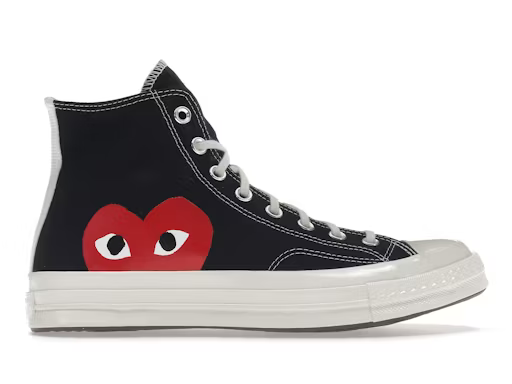 Converse Chuck Taylor All Star 70 Hi Comme des Garcons PLAY Black