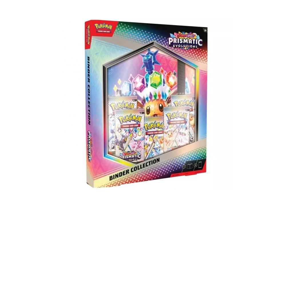 Pokémon Prismatic Evolutions Binder Collection (album na karty + 5x Booster)